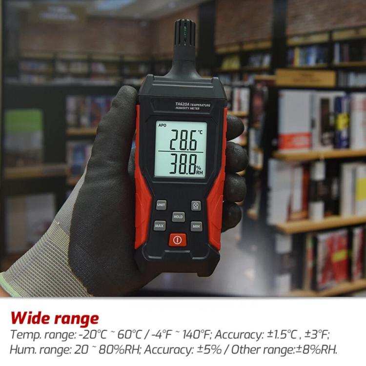 Termometro igrometro portatile industriale TRSI TA620A