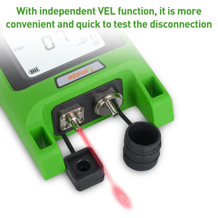 Komshine KPV-53 Optical Power Meter Fiber Loss Measuring Instrument, KPV-53-A/-70dBm～+6dBm, KPV-53-C/-50dBm～+26dBm