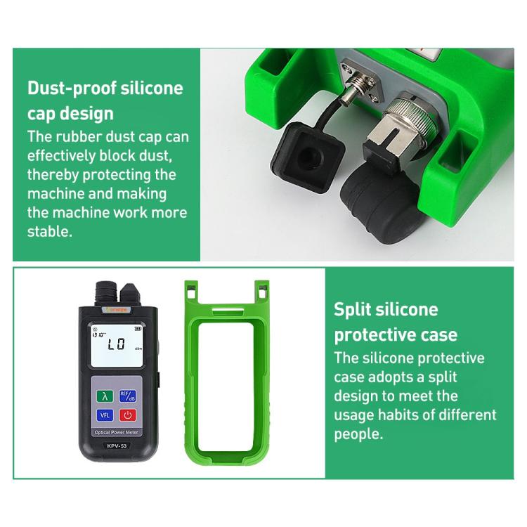 Komshine KPV-53 Optical Power Meter Fiber Loss Measuring Instrument, KPV-53-A/-70dBm～+6dBm, KPV-53-C/-50dBm～+26dBm