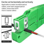 Komshine 45-164 Fiber Optic Cable Stripping Pliers