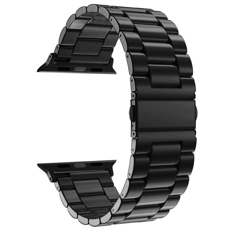 Cinturino per orologio xDfind con fibbia pieghevole a tre perline in acciaio inossidabile, For Apple Watch 42 / 44 / 45 / 46 / 49mm, For Apple Watch 38 / 40 / 41 / S10 42mm