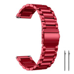Cinturino per orologio xDfind Three Beads in acciaio inossidabile, 14mm, 18mm, 20mm