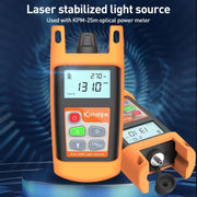 Komshine KLS-25m Dual Wavelength Handheld Fiber Optic Line Tester, KLS-25m
