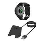 xDfind Interfaccia USB per interfaccia di ricarica verticale per smartwatch, lunghezza: 1 m, For Garmin Fenix 6 / 6X / 5 / 5X