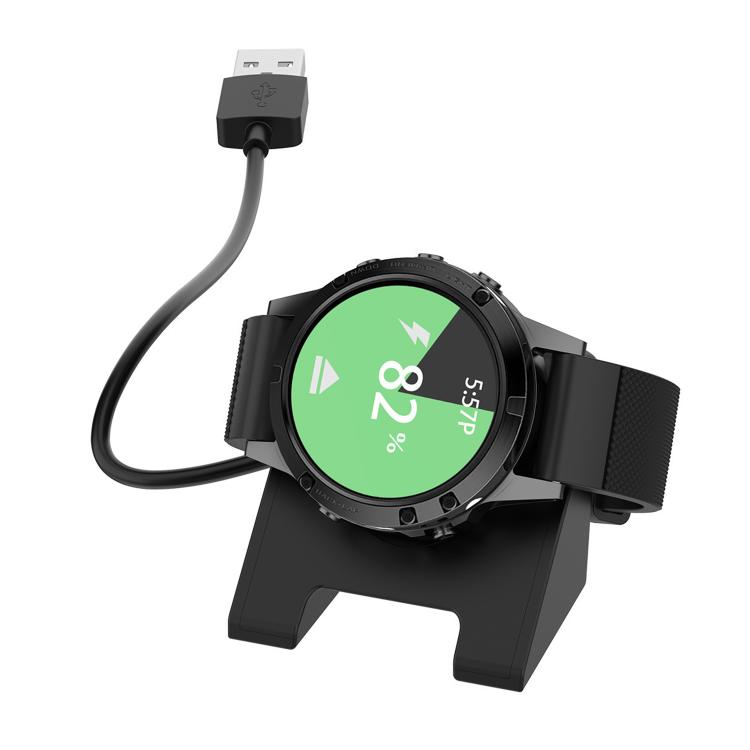 xDfind Interfaccia USB per interfaccia di ricarica verticale per smartwatch, lunghezza: 1 m, For Garmin Fenix 6 / 6X / 5 / 5X