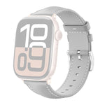 Cinturino per orologio xDfind Black Shark in pelle a grana fine, For Apple Watch 42 / 44 / 45 / 46 / 49mm, For Apple Watch 38 / 40 / 41 / S10 42mm