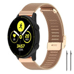Cinturino per orologio xDfind con fibbia in maglia metallica, 12mm, 18mm, For Garmin Lily 2 14mm, 20mm, 22mm