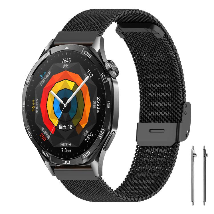 Cinturino per orologio xDfind con fibbia in maglia metallica, 12mm, 18mm, For Garmin Lily 2 14mm, 20mm, 22mm