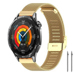 Cinturino per orologio xDfind con fibbia in maglia metallica, 12mm, 18mm, For Garmin Lily 2 14mm, 20mm, 22mm
