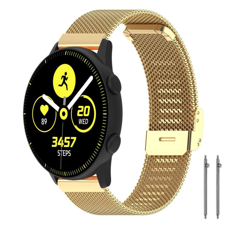 Cinturino per orologio xDfind con fibbia in maglia metallica, 12mm, 18mm, For Garmin Lily 2 14mm, 20mm, 22mm