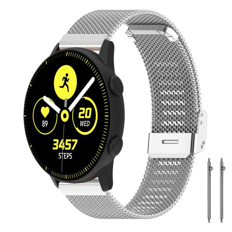 Cinturino per orologio xDfind con fibbia in maglia metallica, 12mm, 18mm, For Garmin Lily 2 14mm, 20mm, 22mm