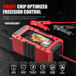 Caricabatterie multifunzione intelligente per auto e moto FOXSUR FBC1206F 12V 6A, EU Plug, US Plug, UK Plug, AU Plug