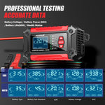 FOXSUR FTC-1206 Tester di carica 2 in 1 da 12 V integrato, strumento per testare caricabatterie per auto e moto, EU Plug, US Plug, UK Plug, AU Plug