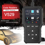 Strumento diagnostico FOXSUR V529 OBD2 per la lettura dei codici di errore del motore dell'auto.