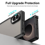 Custodia per telefono Fan Dun Series in TPU ibrido PC satinato, For Galaxy Z Fold8 5G, For Galaxy Z Fold8 Ultra 5G, For Galaxy Z Flip8 5G, For Samsung Galaxy Z Fold7 5G, For Samsung Galaxy Z Flip7 5G