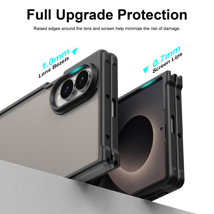 Custodia per telefono Fan Dun Series in TPU ibrido PC satinato, For Galaxy Z Fold8 5G, For Galaxy Z Fold8 Ultra 5G, For Galaxy Z Flip8 5G, For Samsung Galaxy Z Fold7 5G, For Samsung Galaxy Z Flip7 5G