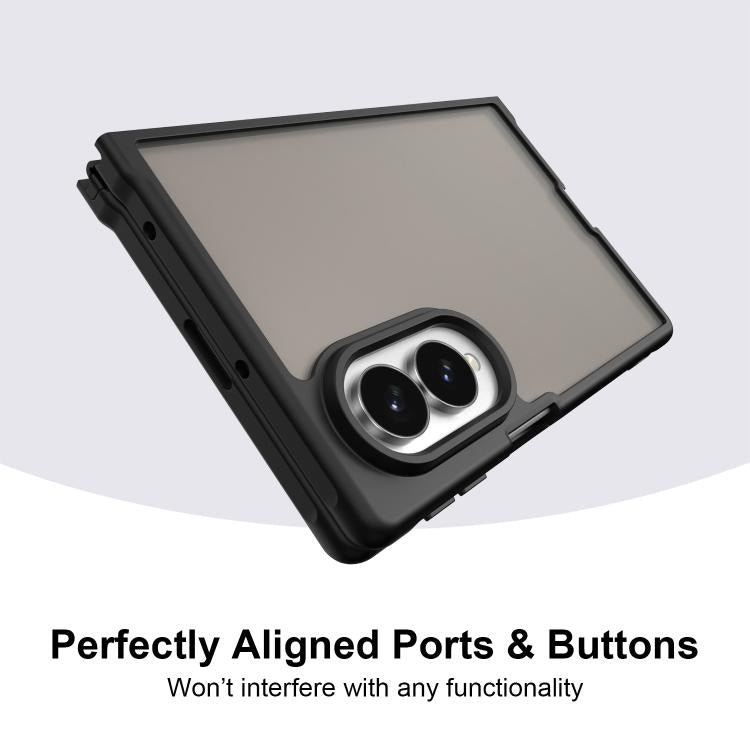 Custodia per telefono Fan Dun Series in TPU ibrido PC satinato, For Galaxy Z Fold8 5G, For Galaxy Z Fold8 Ultra 5G, For Galaxy Z Flip8 5G, For Samsung Galaxy Z Fold7 5G, For Samsung Galaxy Z Flip7 5G