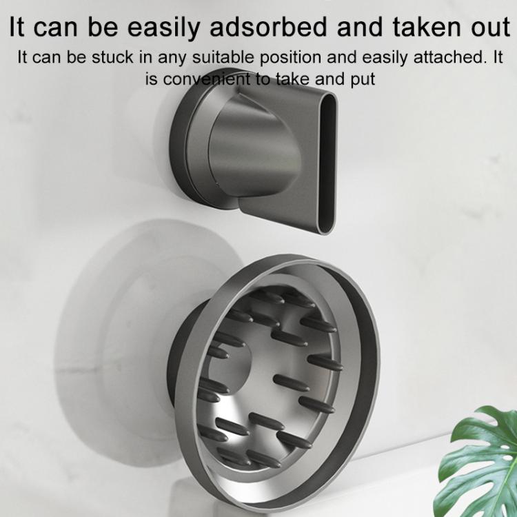 Supporto in alluminio per bocchetta dell'aria per asciugacapelli Dyson/Laifen