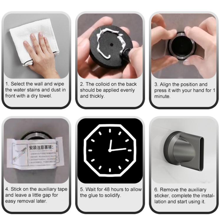 Aluminum Air Nozzle Stand For Dyson / Laifen Hairdryer