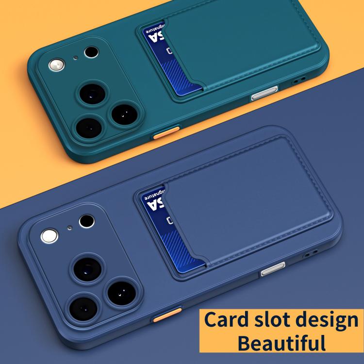 Custodia per telefono in TPU con pulsanti a contrasto e sensazione al tatto sulla pelle., For iPhone 17 Pro Max, For iPhone 17 Pro, For iPhone 17, For iPhone Air