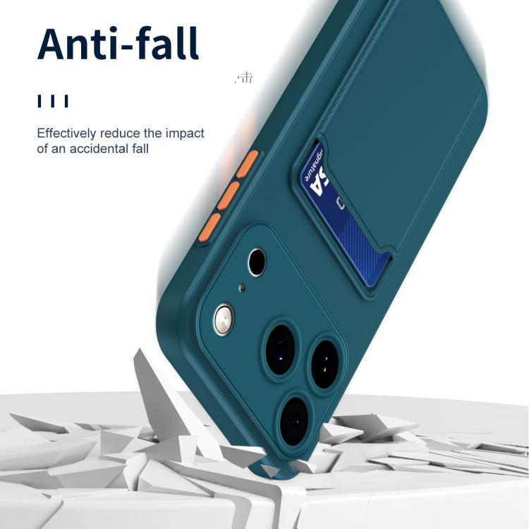 Custodia per telefono in TPU con pulsanti a contrasto e sensazione al tatto sulla pelle., For iPhone 17 Pro Max, For iPhone 17 Pro, For iPhone 17, For iPhone Air