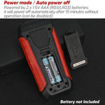Termometro industriale portatile a termocoppia di tipo K TRSI TA616A, canale singolo, versione base, TA616A