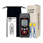 TRSI TA616B Industrial Handheld K-Type Thermocouple Thermometer, Dual Channel, Basic Version, TA616B