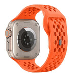 Cinturino per orologio in silicone con fibbia inversa a rete xDfind, For Apple Watch 46mm / 49mm / 45mm / 44mm, For Apple Watch 42mm / 41mm / 40mm / 38mm
