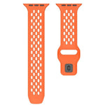 Cinturino per orologio in silicone con fibbia inversa a rete xDfind, For Apple Watch 46mm / 49mm / 45mm / 44mm, For Apple Watch 42mm / 41mm / 40mm / 38mm