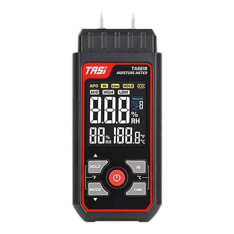 Misuratore umidità legno TASI TA661B con temperatura