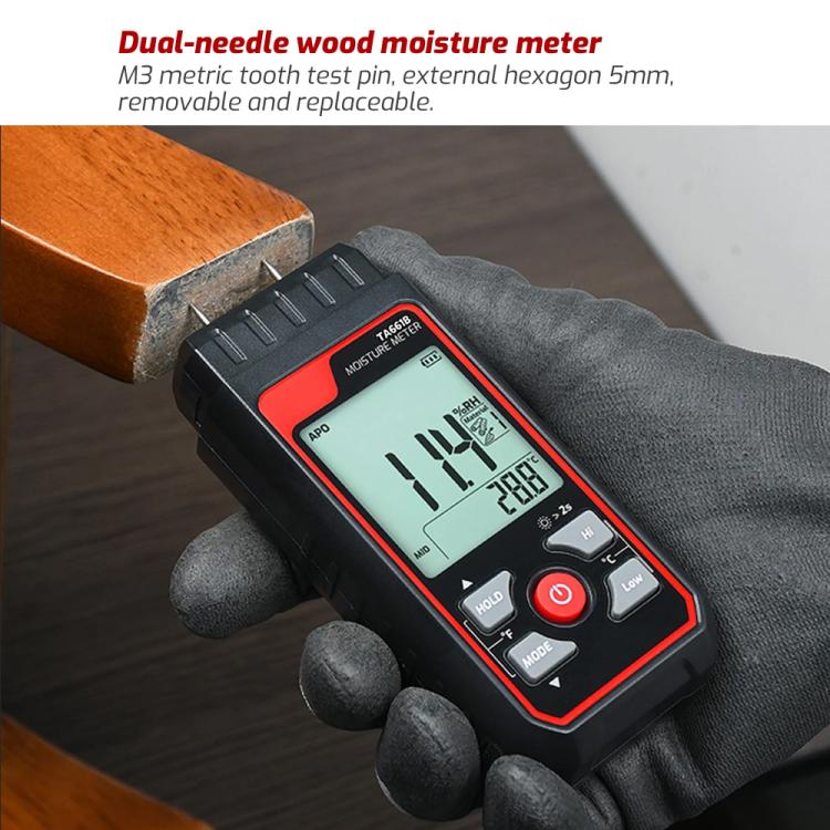 Misuratore umidità legno TASI TA661B con temperatura