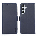 Custodia per telefono ABEEL in pelle con motivo litchi e chiusura magnetica laterale, con protezione RFID., For Samsung Galaxy A17/A18 5G, For Samsung Galaxy A57 5G, For Samsung Galaxy A37 5G, For Samsung Galaxy A27 5G