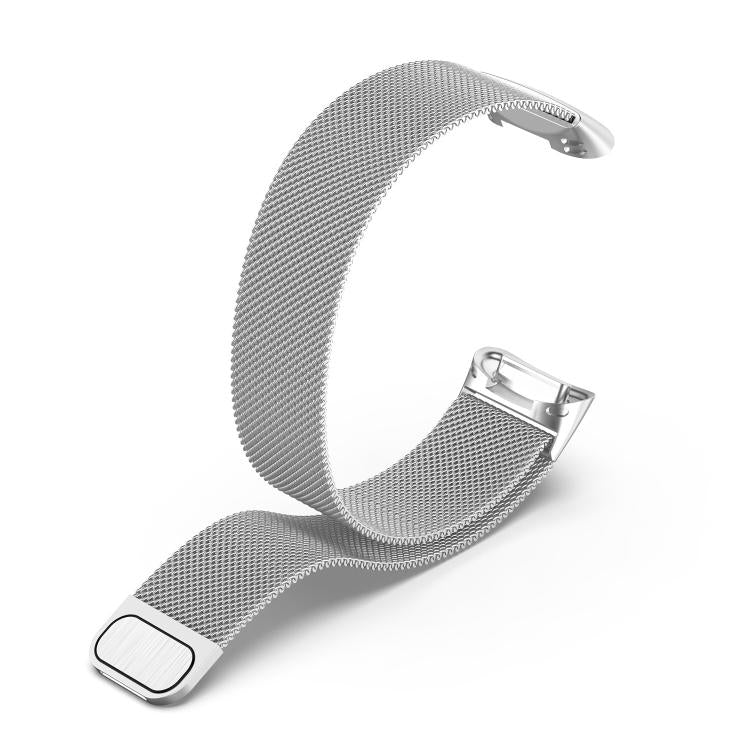 Cinturino magnetico in metallo milanese per Fitbit Charge 5 xDfind, S, L