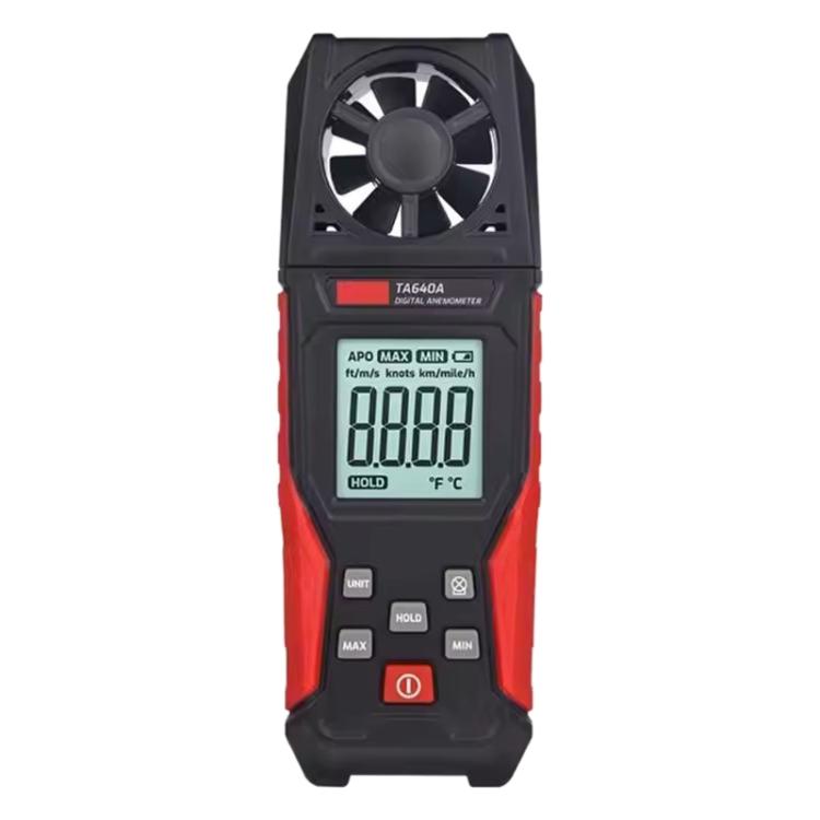 Strumento portatile ad alta precisione per la misurazione della velocità del vento e del volume del vento TRSI TA640A, TA640A