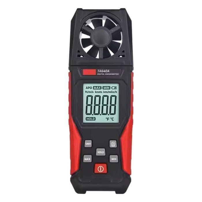 Strumento portatile ad alta precisione per la misurazione della velocità del vento e del volume del vento TRSI TA640A, TA640A