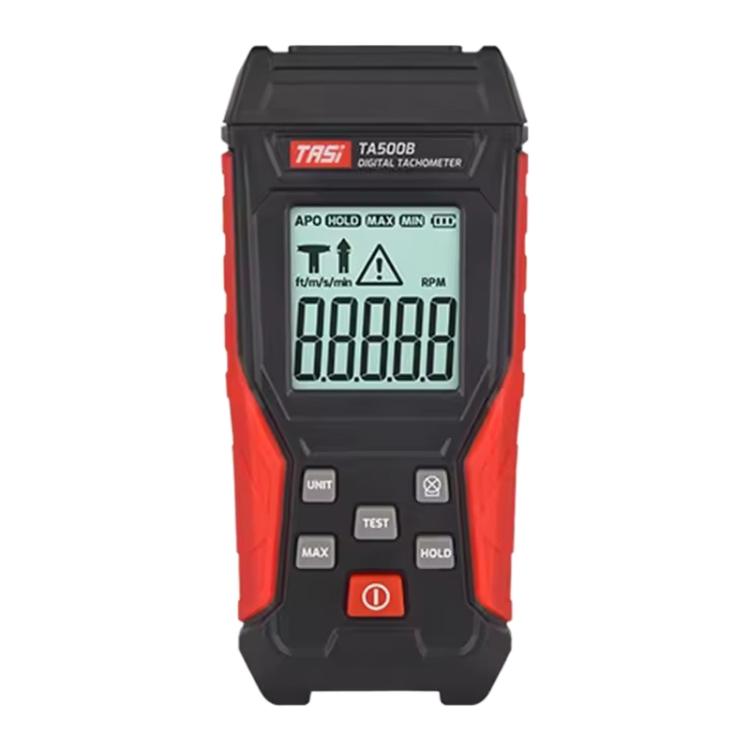 Tachimetro laser a contatto TASI TA500B con display digitale e tachimetro per la misurazione della velocità., TA500B Contact Measurement