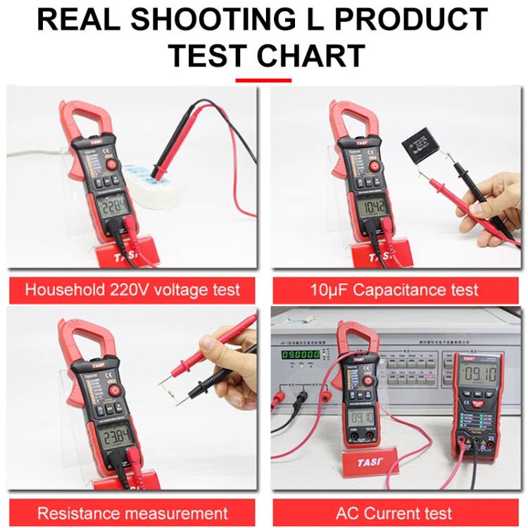 Pinza amperometrica TRSI TA8315A ad alta precisione per tensione e corrente alternata e continua., TA8315A