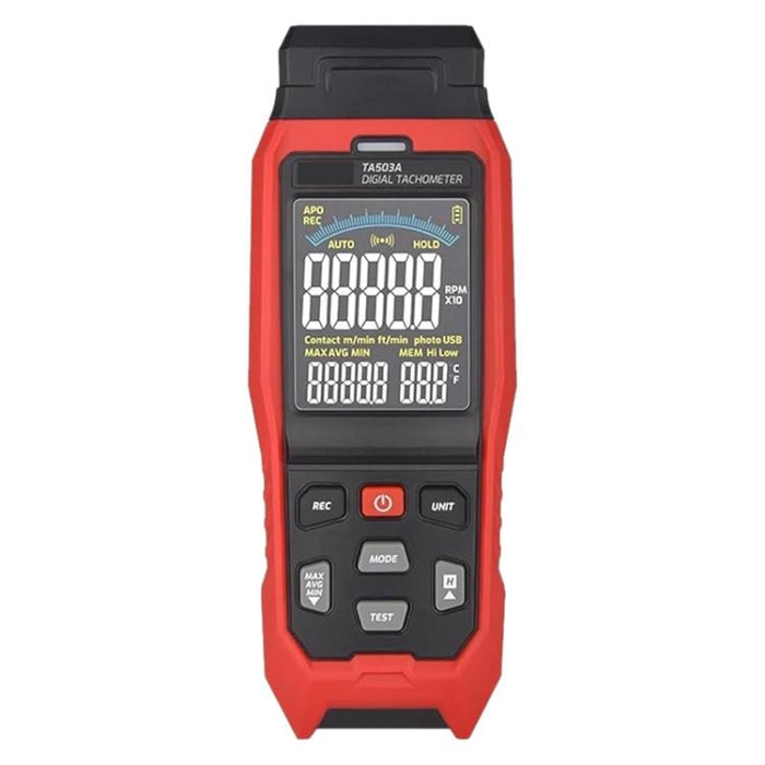 Misuratore di velocità portatile con display digitale e tachimetro laser, TASI Non-contact, TASI Contact, TASI Contact and Non-contact Dual Use