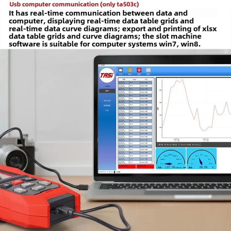 Misuratore di velocità portatile digitale con tachimetro laser