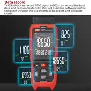 Misuratore di velocità portatile con display digitale e tachimetro laser, TASI Non-contact, TASI Contact, TASI Contact and Non-contact Dual Use