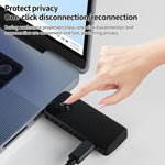 Q50 Leather Texture Wireless HDMI Video Transmitter and Receiver Extender Adapter, Leather Texture