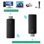 Q50 Leather Texture Wireless HDMI Video Transmitter and Receiver Extender Adapter, Leather Texture