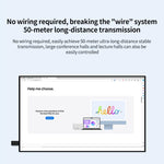 Q50 Vertical Texture Wireless HDMI Video Transmitter and Receiver Extender Adapter, Vertical Texture