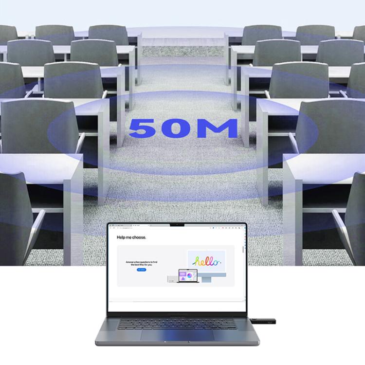 Q50 Vertical Texture Wireless HDMI Video Transmitter and Receiver Extender Adapter, Vertical Texture
