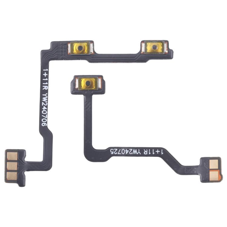 Cavo flessibile OEM per pulsante di accensione e pulsante del volume, For OnePlus 11R, For OnePlus ACE 2, For OnePlus ACE Pro, For OnePlus 10T, For OnePlus 10R, For OnePlus ACE, For OnePlus 10, For OnePlus 9RT, For OnePlus Nord 2, For OnePlus Nord