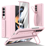 Custodia per telefono con cornice e cinturino integrati per obiettivo e pellicola protettiva., For Samsung Galaxy Z Fold5, For Samsung Galaxy Z Fold4