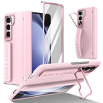 Custodia per telefono con cornice e cinturino integrati per obiettivo e pellicola protettiva., For Samsung Galaxy Z Fold5, For Samsung Galaxy Z Fold4