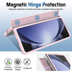 Custodia per telefono con cornice e cinturino integrati per obiettivo e pellicola protettiva., For Samsung Galaxy Z Fold5, For Samsung Galaxy Z Fold4