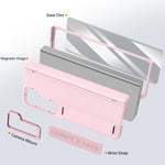 Custodia per telefono con cornice e cinturino integrati per obiettivo e pellicola protettiva., For Samsung Galaxy Z Fold5, For Samsung Galaxy Z Fold4