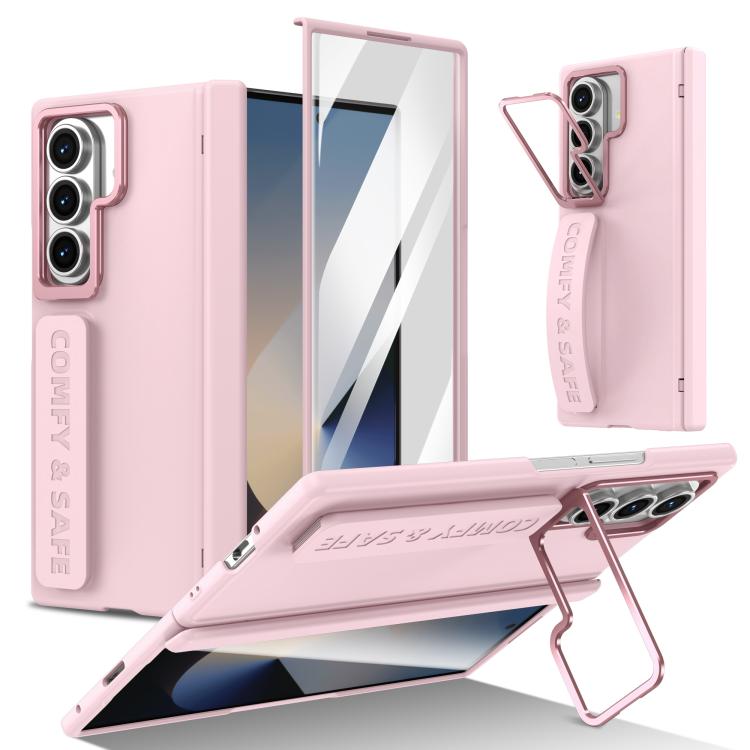 Custodia per telefono con cornice e cinturino integrati per obiettivo e pellicola protettiva., ForGalaxy Z Fold8 5G, For Galaxy Z Fold8 Ultra 5G, For Samsung Galaxy Z Fold7, For Samsung Galaxy Z Fold6